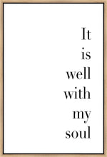 Load image into Gallery viewer, It is Well With My Soul Gallery Wrap
