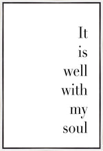 Load image into Gallery viewer, It is Well With My Soul Gallery Wrap
