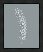 Load image into Gallery viewer, Minimalist Stem Blue Gallery Wrap
