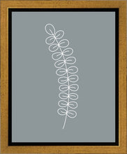 Load image into Gallery viewer, Minimalist Stem Blue Gallery Wrap
