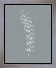 Load image into Gallery viewer, Minimalist Stem Blue Gallery Wrap
