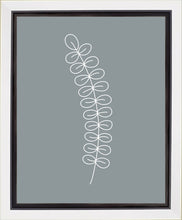 Load image into Gallery viewer, Minimalist Stem Blue Gallery Wrap
