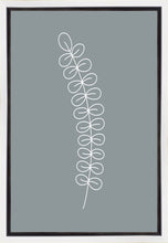 Load image into Gallery viewer, Minimalist Stem Blue Gallery Wrap
