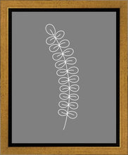 Load image into Gallery viewer, Minimalist Stem Gray Gallery Wrap
