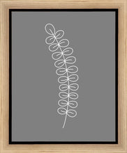 Load image into Gallery viewer, Minimalist Stem Gray Gallery Wrap

