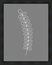 Load image into Gallery viewer, Minimalist Stem Gray Gallery Wrap

