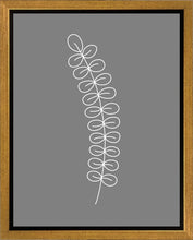 Load image into Gallery viewer, Minimalist Stem Gray Gallery Wrap
