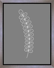Load image into Gallery viewer, Minimalist Stem Gray Gallery Wrap
