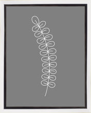 Load image into Gallery viewer, Minimalist Stem Gray Gallery Wrap
