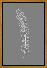 Load image into Gallery viewer, Minimalist Stem Gray Gallery Wrap
