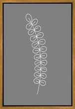 Load image into Gallery viewer, Minimalist Stem Gray Gallery Wrap
