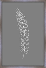 Load image into Gallery viewer, Minimalist Stem Gray Gallery Wrap
