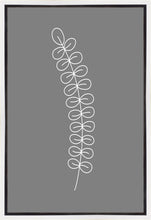 Load image into Gallery viewer, Minimalist Stem Gray Gallery Wrap
