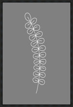 Load image into Gallery viewer, Minimalist Stem Gray Gallery Wrap
