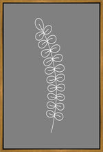 Load image into Gallery viewer, Minimalist Stem Gray Gallery Wrap
