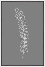 Load image into Gallery viewer, Minimalist Stem Gray Gallery Wrap
