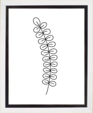 Load image into Gallery viewer, Minimalist Stem White Gallery Wrap
