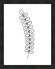Load image into Gallery viewer, Minimalist Stem White Gallery Wrap
