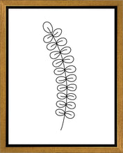 Load image into Gallery viewer, Minimalist Stem White Gallery Wrap
