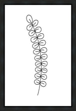 Load image into Gallery viewer, Minimalist Stem White Gallery Wrap
