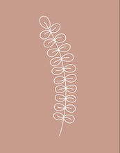 Load image into Gallery viewer, Minimalist Stem Pink Gallery Wrap
