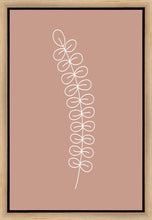 Load image into Gallery viewer, Minimalist Stem Pink Gallery Wrap
