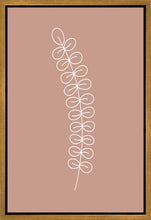 Load image into Gallery viewer, Minimalist Stem Pink Gallery Wrap
