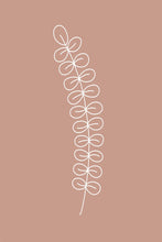 Load image into Gallery viewer, Minimalist Stem Pink Gallery Wrap
