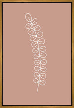 Load image into Gallery viewer, Minimalist Stem Pink Gallery Wrap
