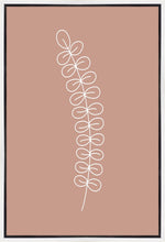 Load image into Gallery viewer, Minimalist Stem Pink Gallery Wrap
