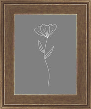 Load image into Gallery viewer, Minimalist Flower Gray
