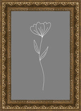 Load image into Gallery viewer, Minimalist Flower Gray
