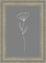 Load image into Gallery viewer, Minimalist Flower Gray
