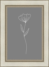 Load image into Gallery viewer, Minimalist Flower Gray

