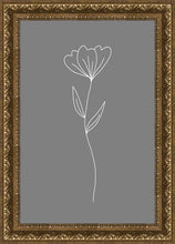 Load image into Gallery viewer, Minimalist Flower Gray

