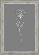 Load image into Gallery viewer, Minimalist Flower Gray

