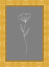 Load image into Gallery viewer, Minimalist Flower Gray
