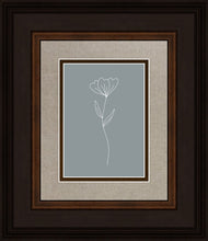 Load image into Gallery viewer, Minimalist Flower Blue
