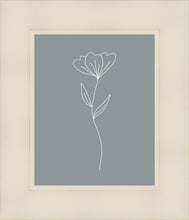 Load image into Gallery viewer, Minimalist Flower Blue
