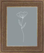 Load image into Gallery viewer, Minimalist Flower Blue

