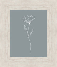 Load image into Gallery viewer, Minimalist Flower Blue
