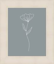 Load image into Gallery viewer, Minimalist Flower Blue
