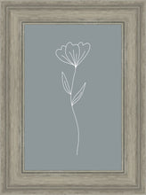 Load image into Gallery viewer, Minimalist Flower Blue
