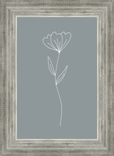 Load image into Gallery viewer, Minimalist Flower Blue
