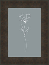 Load image into Gallery viewer, Minimalist Flower Blue
