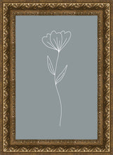 Load image into Gallery viewer, Minimalist Flower Blue
