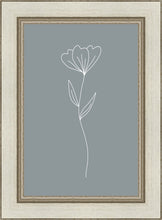 Load image into Gallery viewer, Minimalist Flower Blue
