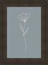Load image into Gallery viewer, Minimalist Flower Blue
