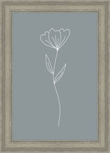 Load image into Gallery viewer, Minimalist Flower Blue

