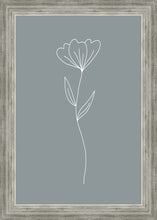 Load image into Gallery viewer, Minimalist Flower Blue
